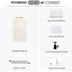 Zhiyun Fiveray M40 SE Combo Led Işık