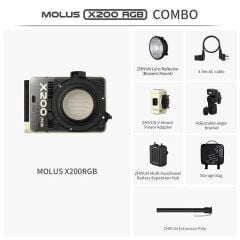 Zhiyun Molus X200 RGB Combo LED