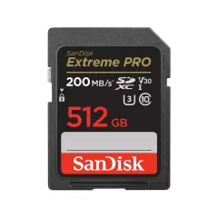 SanDisk Extreme Pro SDXC UHS-I Card - 512 GB
